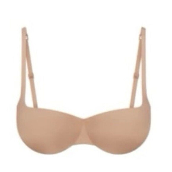 SKIMS Ultimate Balconette Push Up Bra NWT Color Clay - Picture 6 of 7